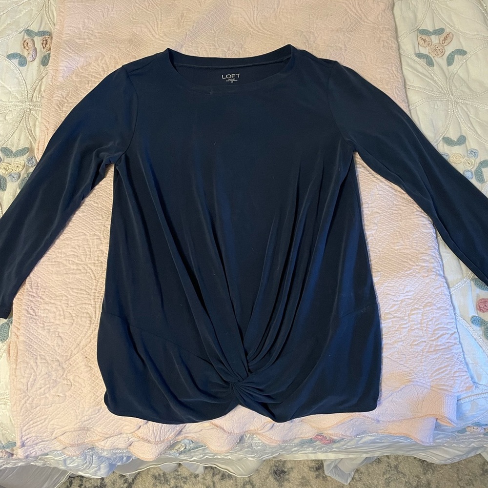 Loft long sleeve breathable sweater tee